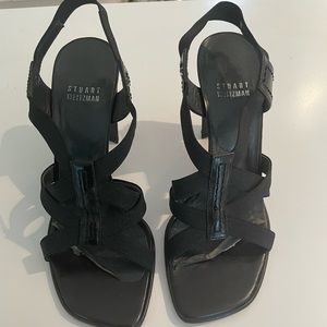 Black Stuart Weitzman Sandals